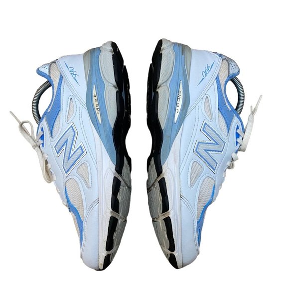 New Balance Blue and White Athletic Shoes - Picture 7 of 9